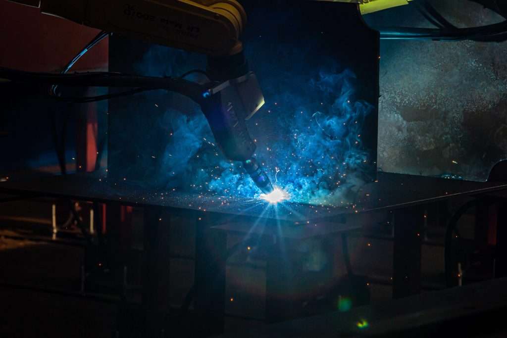 robot welding of micro panels